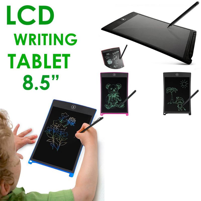 LCD Writing Tablet 8.5 INCH / Papan Tulis anak dan Dewasa