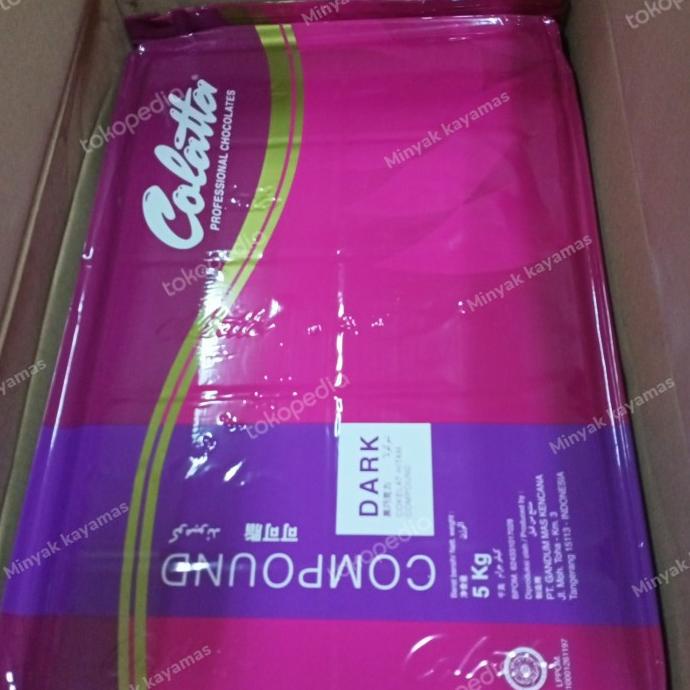 

Colatta Dark Compound 5 kg Ready!!! [COD]