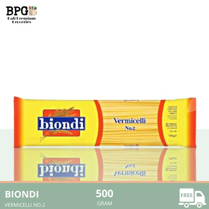 

'+'+'+'+] Pasta Biondi San Remo Vermicelli No.2 500gr