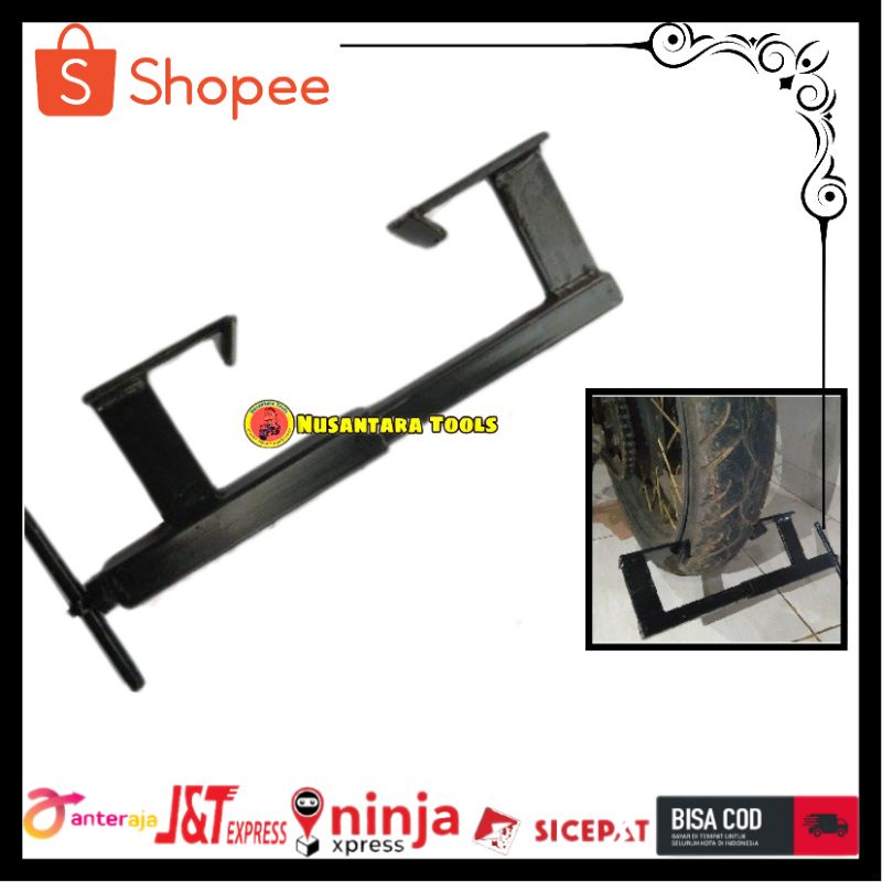 Manual Tire Press Alat bantu press ban motor tubeless