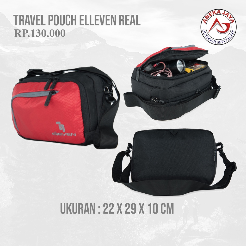 TRAVEL POUCH ELLEVEN REAL TAS SELEMPANG