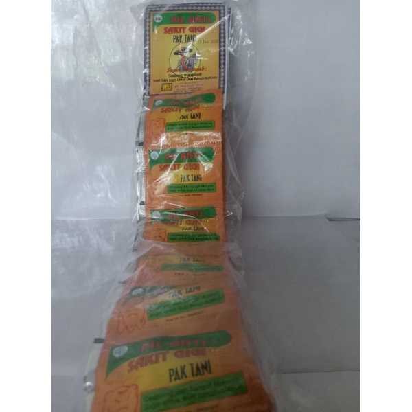 Pak Tani Obat Sakit Gigi 1 slop.