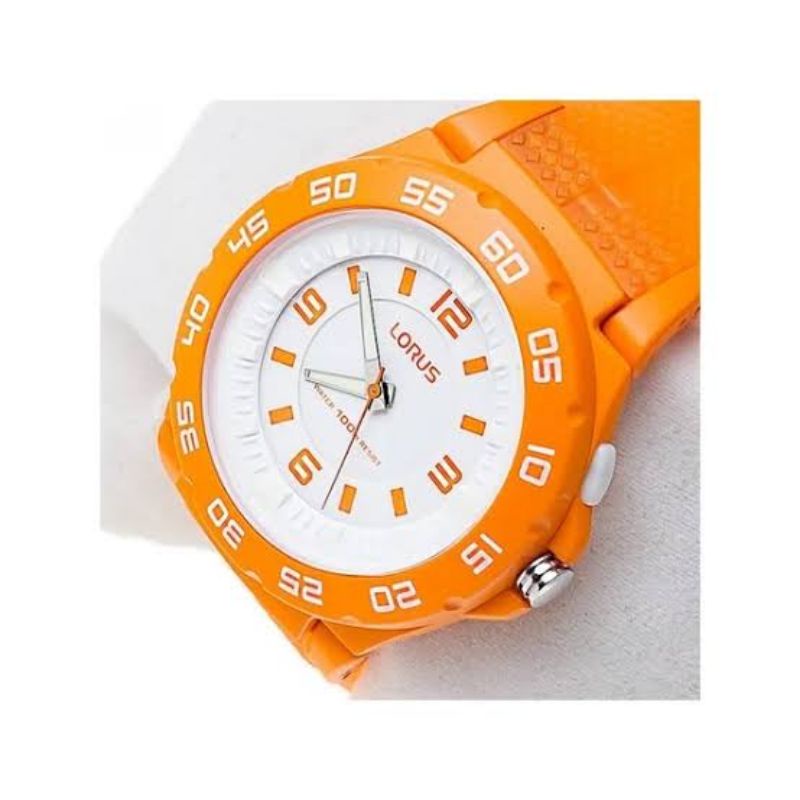 lorus R2355FX-9 orange jam tangan wanita original