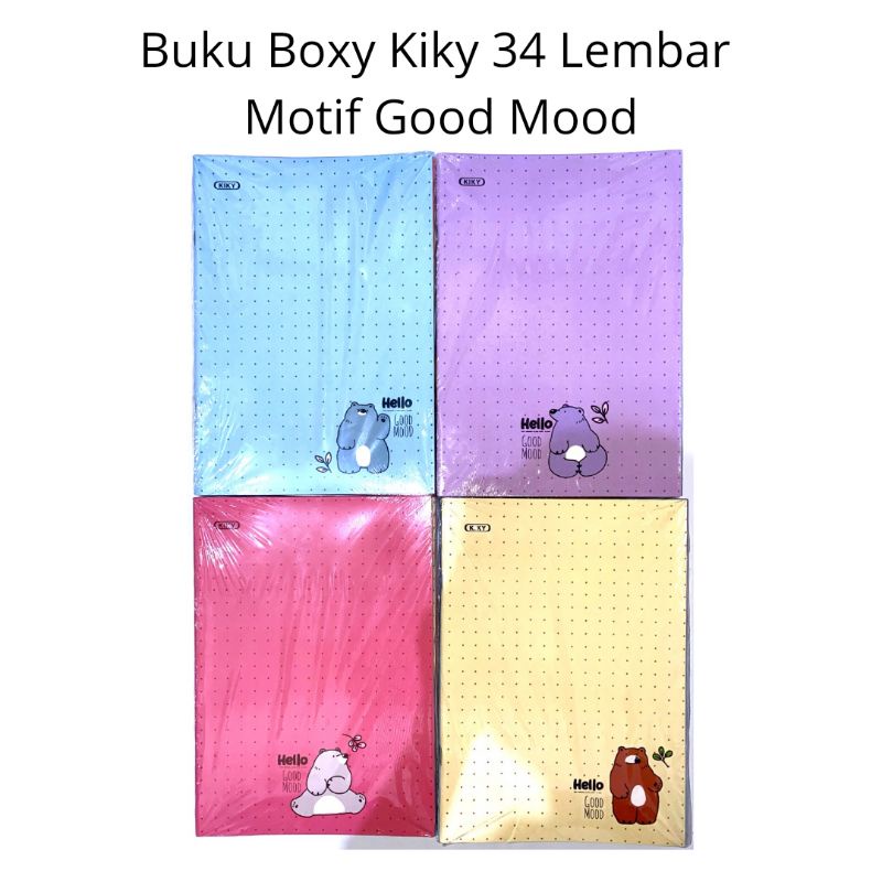 

(1 Pack isi 10 Buku) Buku Boxy Kiky 34 Lembar Warna / Buku Boxy Kiky 34 Warna (1 Pack Isi 10 Pcs)