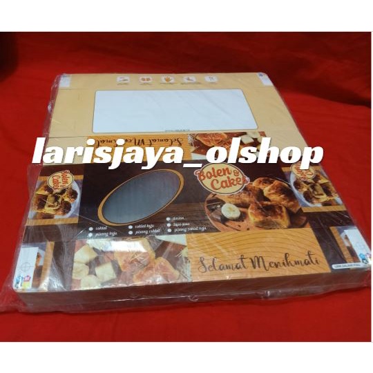 

TERLARISSS!!!!!KARDUS KEMASAN BOLEN CAKE isi 50pcs