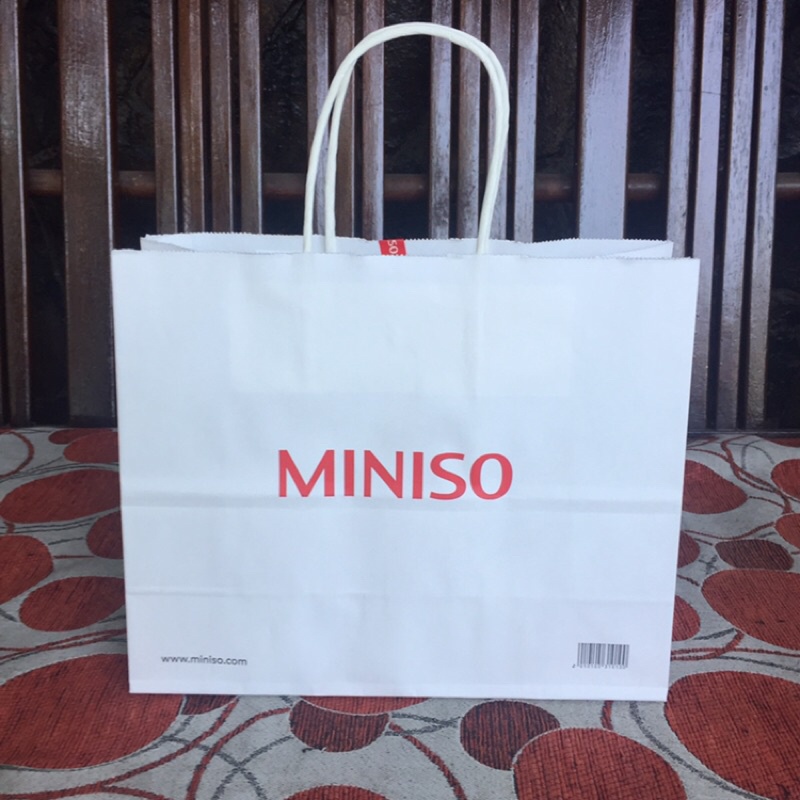 

paperbag miniso size s