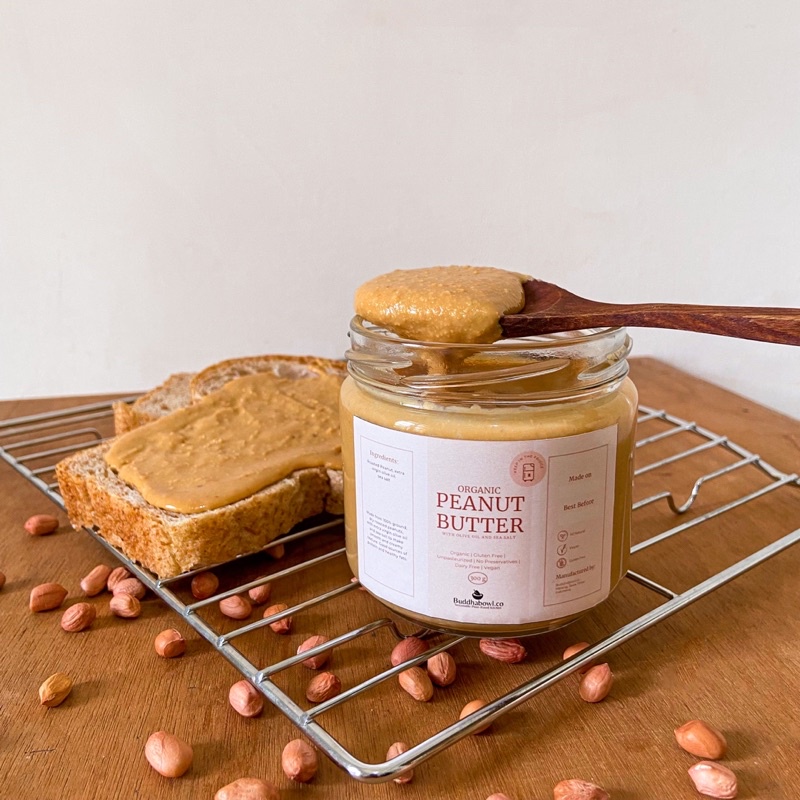 

Organic Peanut Butter | Unsweetened - 300 gram