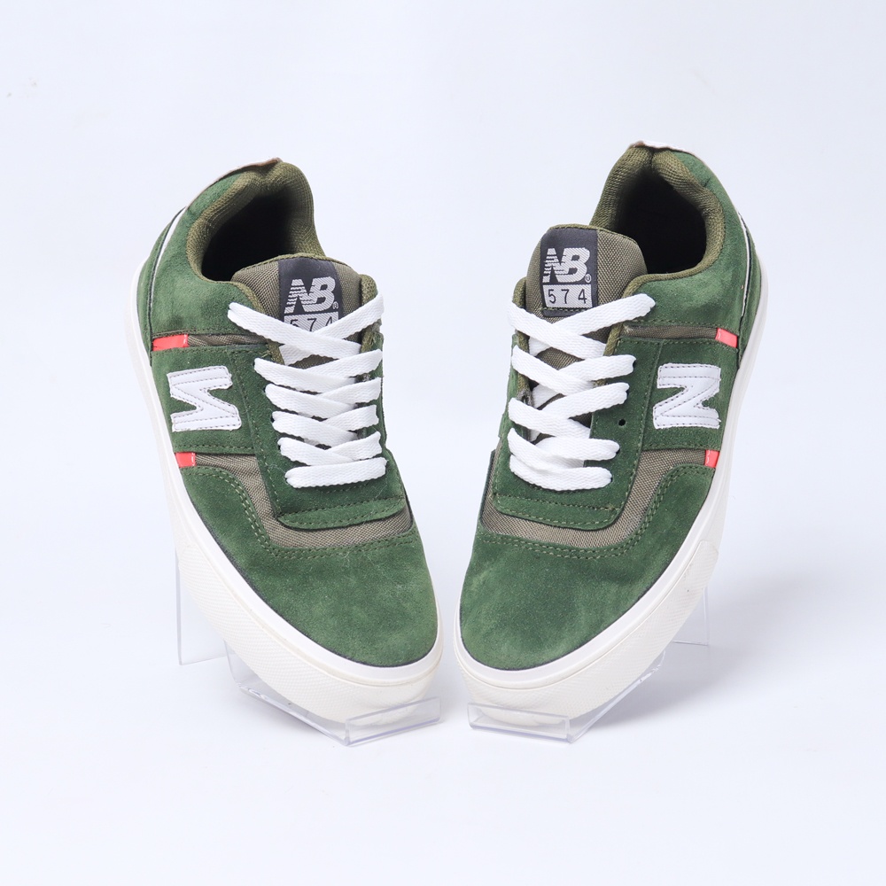 SEPATU PRIA SKATEBOARDING SNEAKERS CASUAL KETS SPORT PREMIUM IMPORT BNIB ARMY