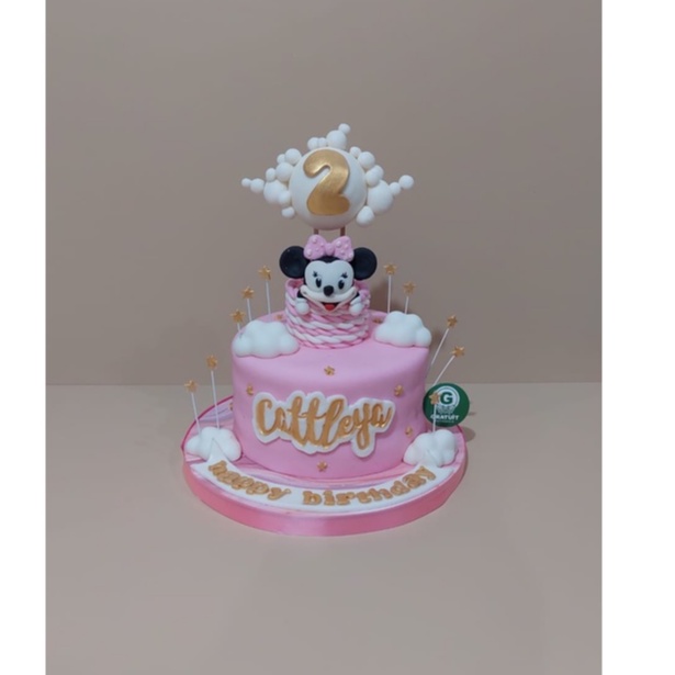 

KUE ULANG TAHUN MINNIE MOUSE UK 15CM