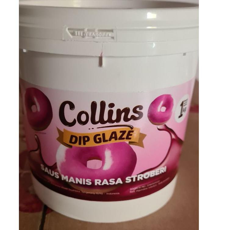 

10.10 BRANDS FESTIVAL Collins Dip Glaze Strawberry 1kg !!!
