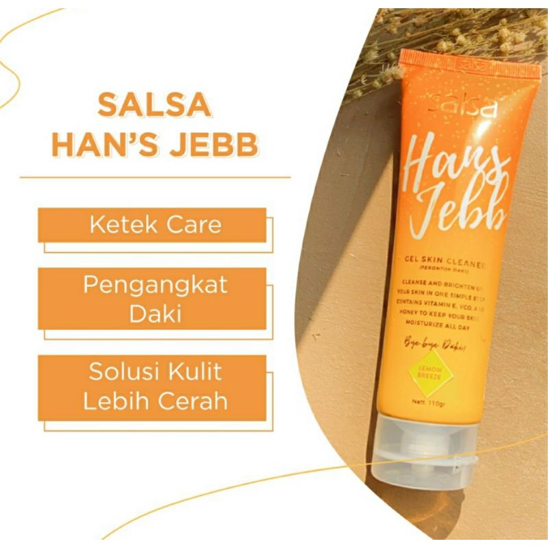 SALSA HAND JEBB | GEL PERONTOK DAKI &amp; KETIAK HITAM LULUR TANPA BILAS | GEL SKIN CLEANSER