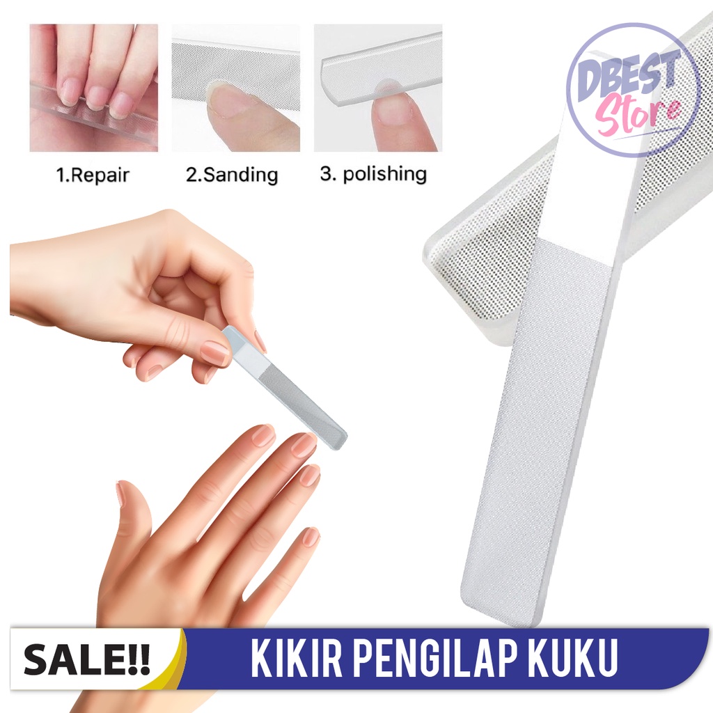 PENGILAP KUKU &amp; PENGIKIR KUKU NANO GLASS