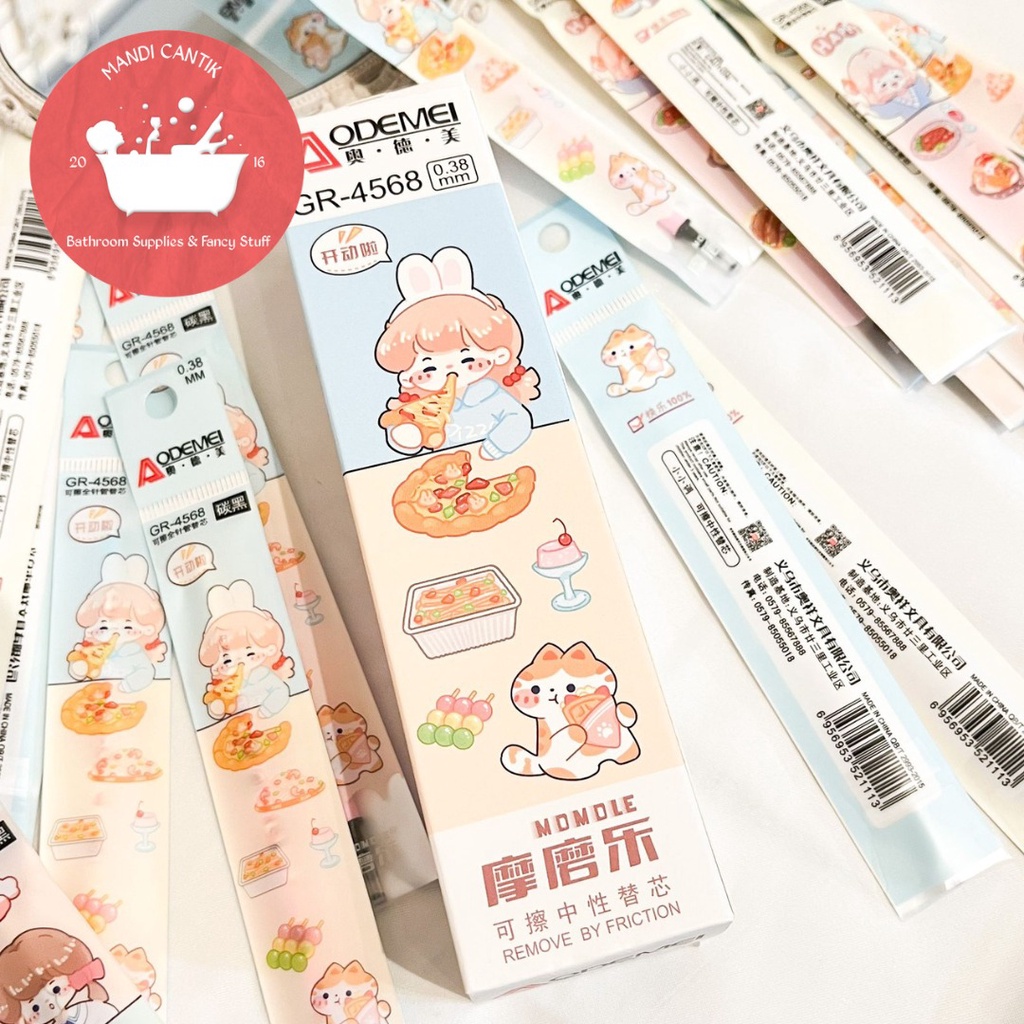 

isi refill pulpen bisa dihapus eraseable random 1 box isi 20 biji termurah 1 kotak set lucu imut COD alat tulis kantor perlengkapan sekolah