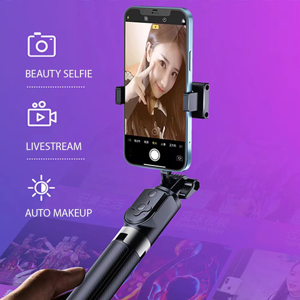 【COD】Jovitech Tripod Bluetooth Selfie Stick Portabel Tongsis Tripod With Remote Control for Smartphone - TR03