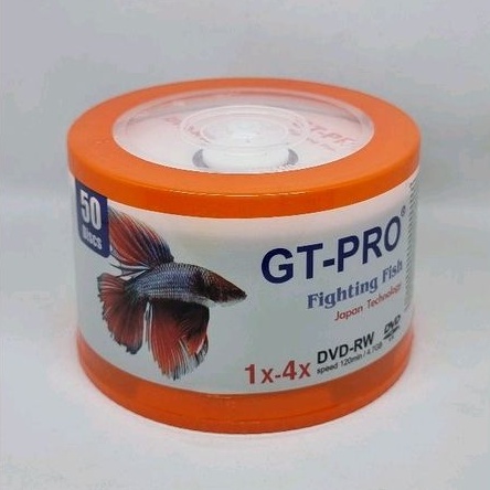 DVD-RW 4X GT-PRO (FIGHTING FISH) CB 50