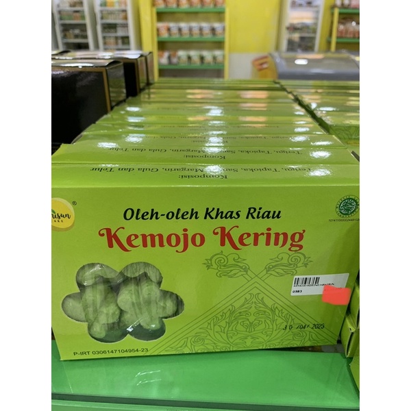 

Kemojo Kering kotak | Cookies Kemojo Pandan oleh-oleh khas Riau