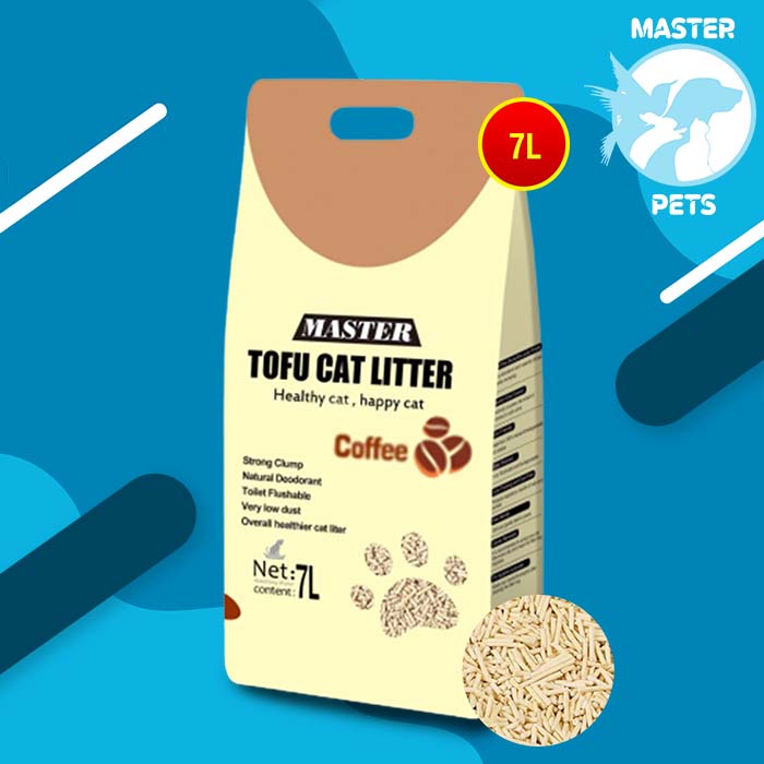 Master Tofu Soya Cat Litter Pasir Gumpal Kucing 7 Litter