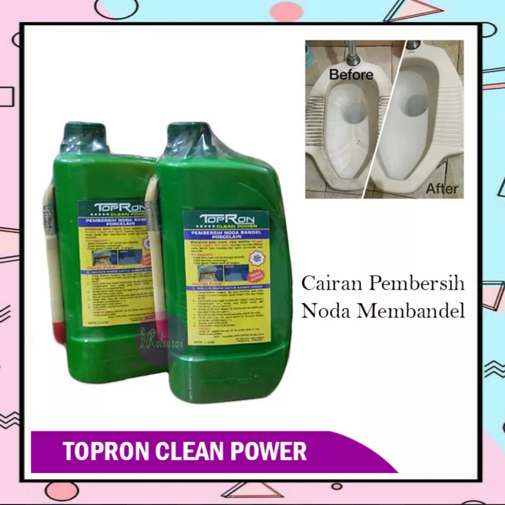 TOPRON Clean Power 1 Liter Pembersih Lantai Kamar Mandi Toilet