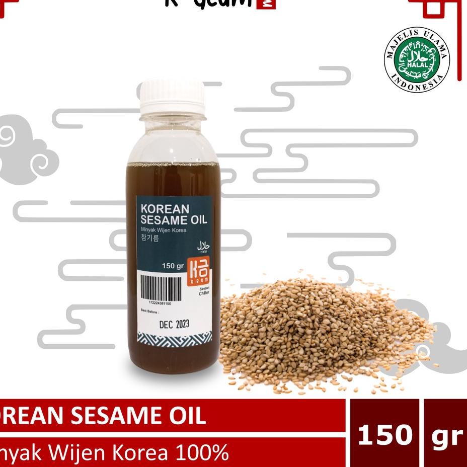 

Paling Bagus--Minyak Wijen Korea 100% Murni | Korean Sesame Oil Halal