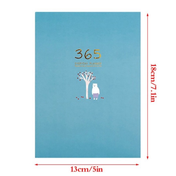 

Unik Buku Diary 365 Hari Hardcover - DDT-4083-32 - SKY BLUE Limited