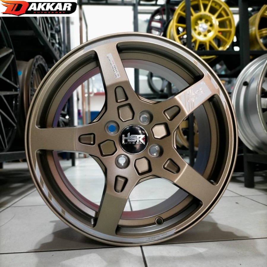 Velg Racing R16 Calya March Ignis Aveo Etios Ring 16 Pelek Hsr Pente Pelek Mobil Ring 16 Bronze