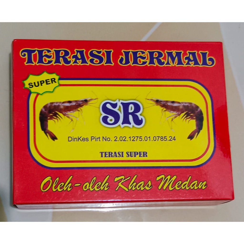 

TERASI JERMAL/BELACAN JERMAL /TERASI asli khas medan 100% original berkualitas