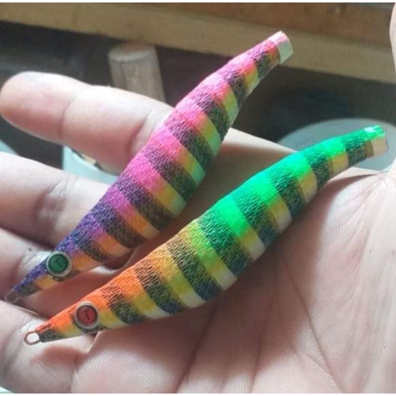 Egi Rattle 8 cm - 9 cm / Egi Handmade Bali / Egi Handmade Kayu