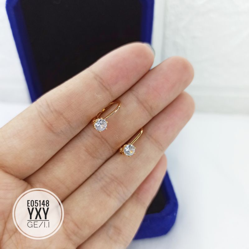 Anting Yaxiya Daisy Zircon 4m E05148
