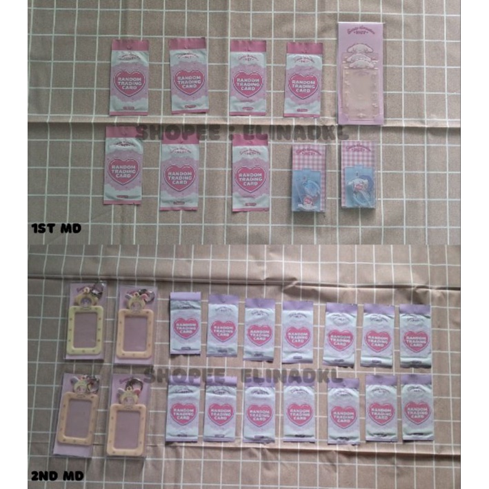 [READY STOCK] Official MD Sanrio Trading Card TC A & B Ver Character Karakter Card Photocard Special