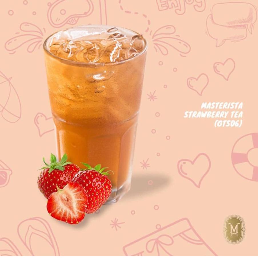 

BISA ✨COD✨ Bubuk Minuman Masterista Strawberry Tea 1kg / Bubuk Minuman Rasa Strawberry / Bubuk Strawberry Tea !!!