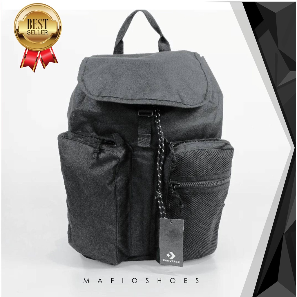 TAS CONVERSE BACKPACK RUCKSACK BLACK/TAS/TAS SEKOLAH/TAS RANSEL/RANSEL COWOK/RANSEL CEWEK