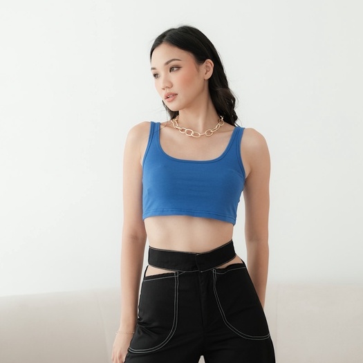 [TAVIA] ROXY CROP TANKTOP / BRALETTE CAMISOLE / KAMISOL /  CAMISOLE TANKTOP / CROP TOP