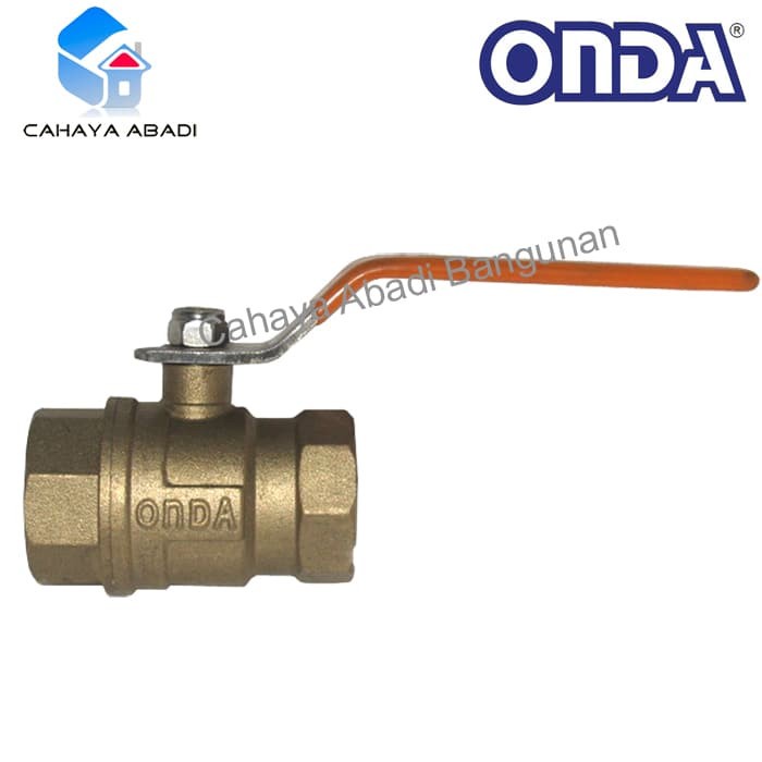 Ball Valve | Stop Kran Kuningan ONDA 1/2&quot;