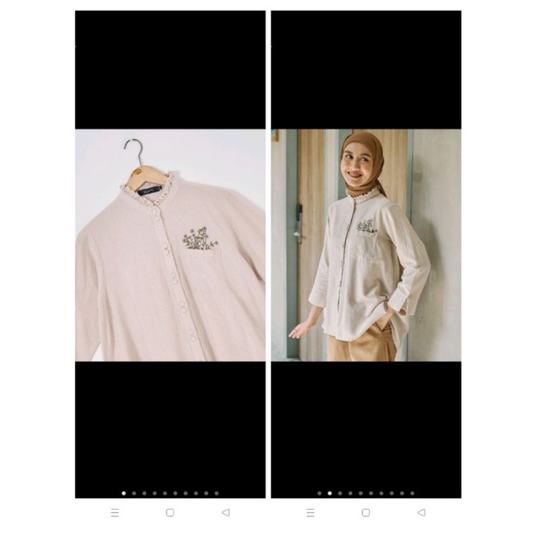 camille blouse by giyomi