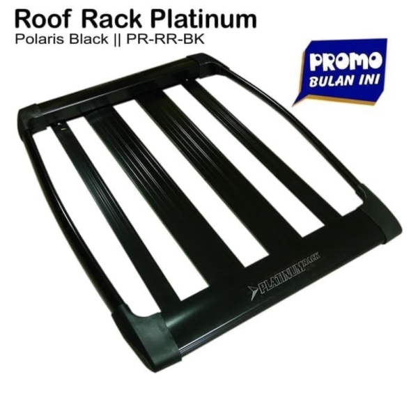 Jual ROOF RACK PLATINUM RAK ATAS MOBIL ORI HITAM SILVER PUTIH - Hitam Diskon