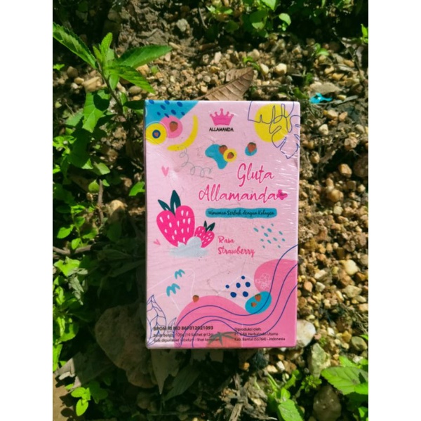 Gluta Alamanda minuman collagen 1 box isi 10 sachet