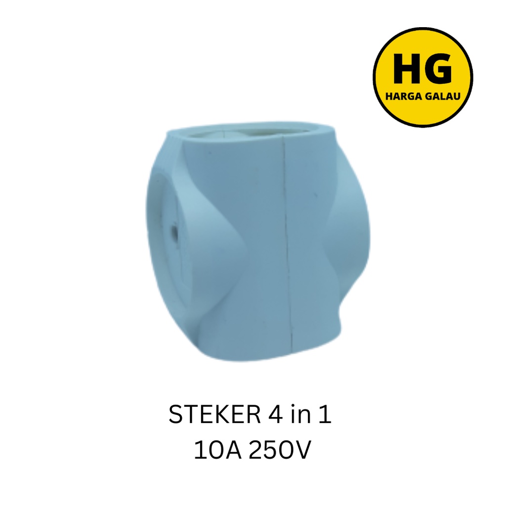 STEKER 4in1 ARDE T MULTI COLOKAN LISTRIK CABANG 4 IN 1 STOP KONTAK