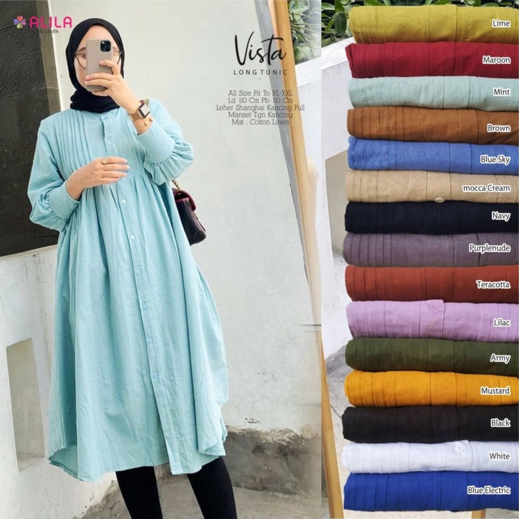 VISTA LONG TUNIK BY ALILA