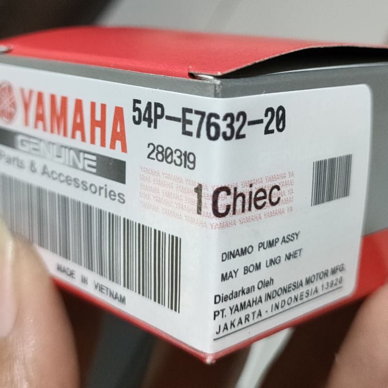 ORI Pump Assy Rotax pompa Dinamo injeksi Original Presisi Kode(54P-E7632-20) Mio J Mio M3 Xeon FINO 