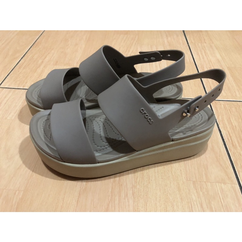 Crocs bulky wedges shoes preloved
