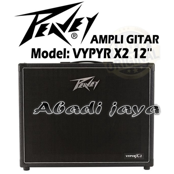 amplifier gitar peavey vypyr x2 12'' garansi resmi original