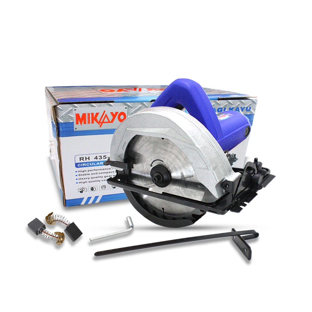 PAKET PERTUKANGAN LENGKAP!!MIKAYO Mesin CIrcle Potong Kayu Circular Saw 5800&amp;Electric Planner Mesin Serut Kayu Mesin Serut Tangan&amp;SH-134 Wood Trimmer 370 1/4 Mesin Router Profil Kayu 6 mm&amp;SH-30 Mesin Bor Tangan 10mm Putaran Bisa Bolak Balik sptmodern top