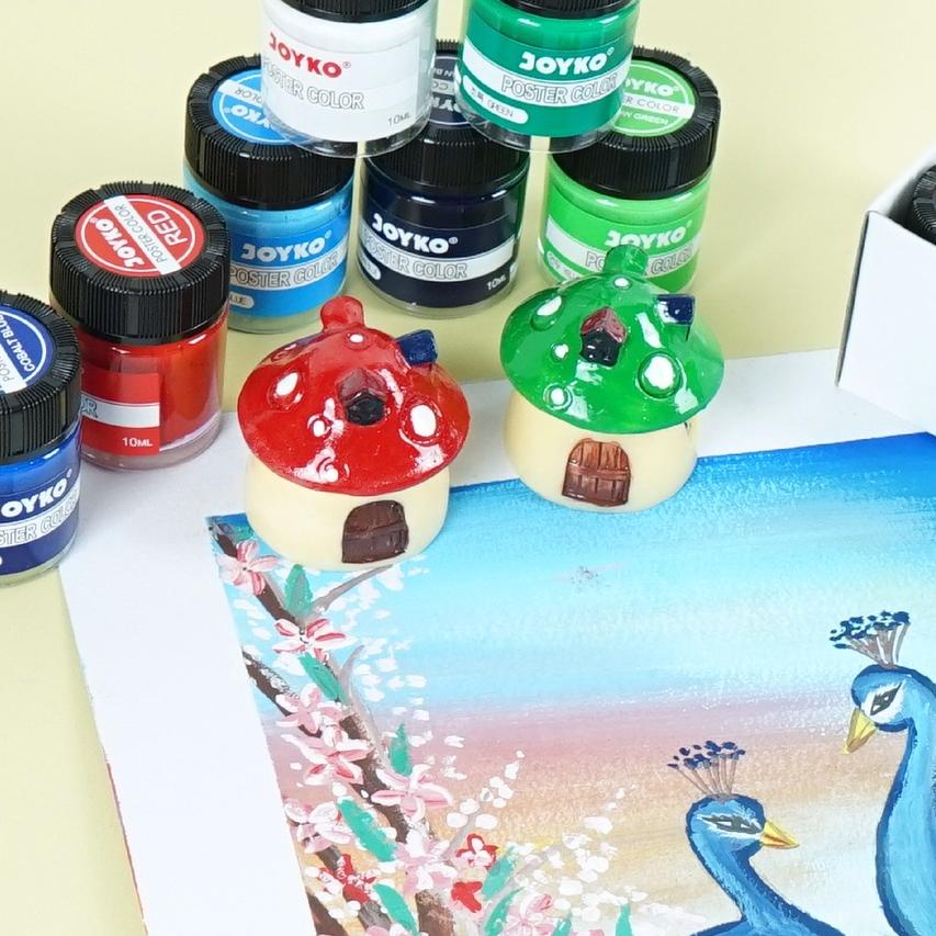 

READY ✅Cat Poster Poster Color Joyko POC 12 Warna|SQ2