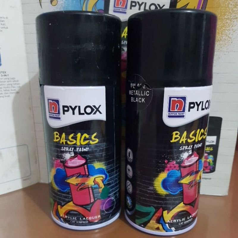 PYLOX Basics PBM02 Metallic Black 300cc