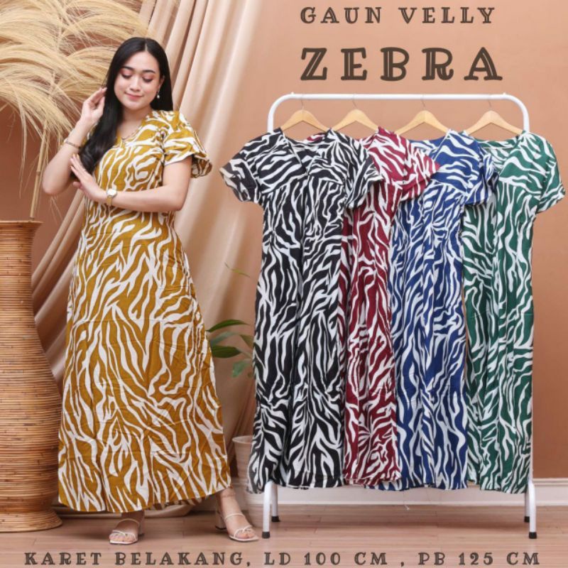 Daster Velly 147.500 dapat 5 motif bahan rayon ld 100-110 pb 120-130.