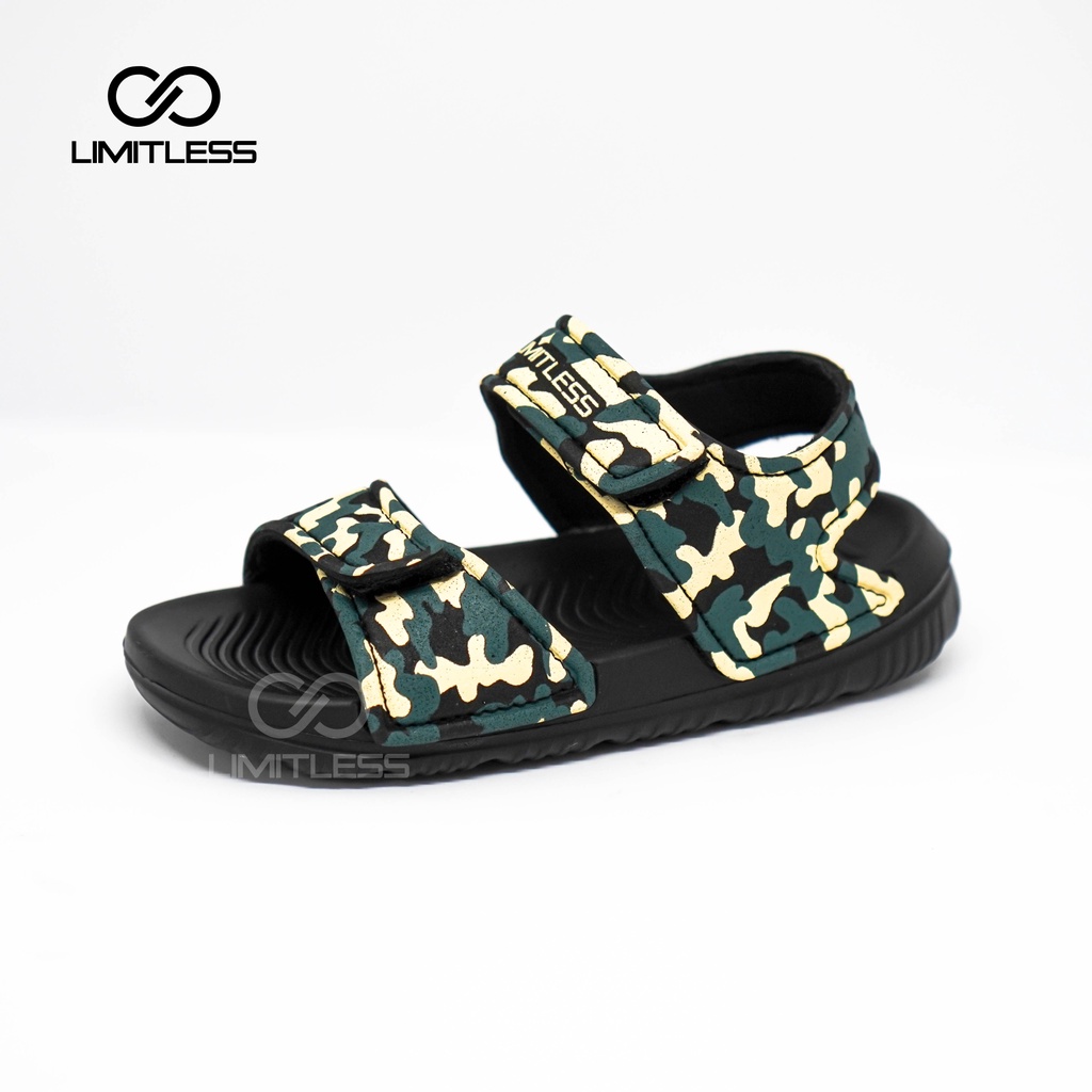 Sendal Gunung Anak Cowok Motif Army Sandal Anak Laki Laki Slip On Sepatu Sandal Anak Cowok Tali Belakang