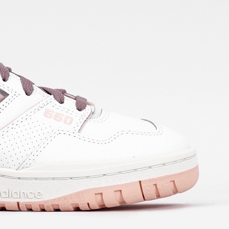 New Balance 550 White Pink Violet Womens