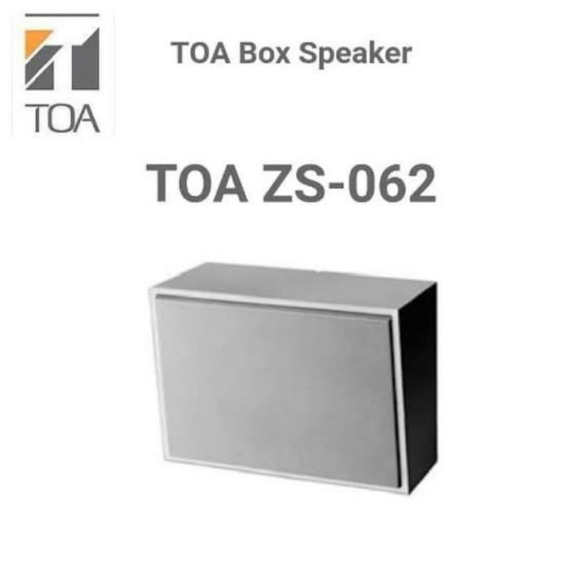 TOA BOX SPEAKER DINDING INDOOR DALAM RUANGAN ZS-062