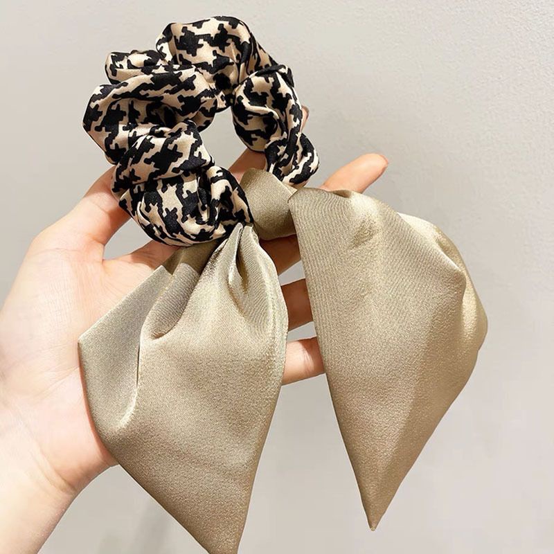 A15 Ikat rambut wanita zebra pita import