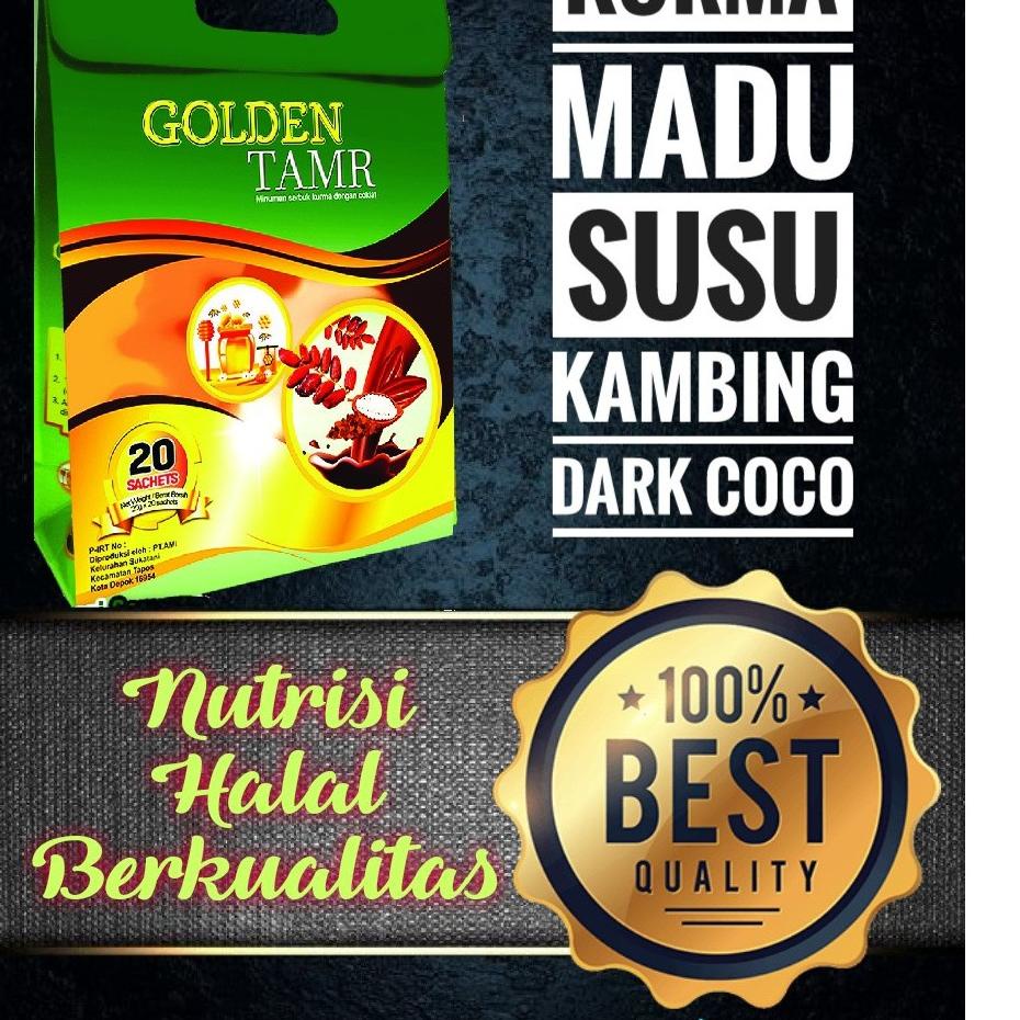 

IDJj8J3--Golden Tamr - Minuman Coklat Kurma - Sachet